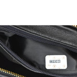 CHANEL Small Vintage Lambskin Leather Handbag Black