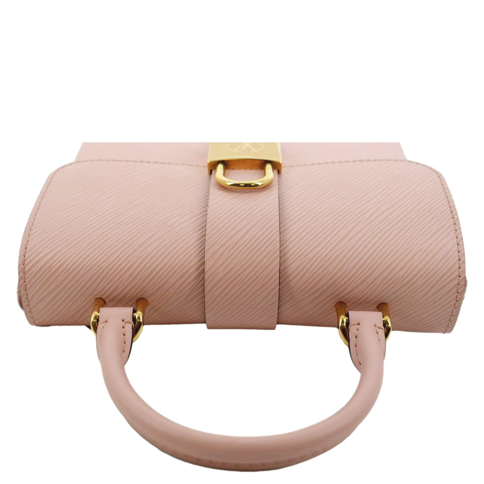 LOUIS VUITTON Locky BB Epi Leather Crossbody Bag Rose Poudré