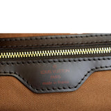 LOUIS VUITTON Ribera GM Damier Ebene Satchel Bag Brown