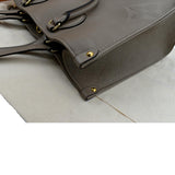 LOUIS VUITTON Onthego MM Monogram Empreinte Shoulder Bag Tourterelle