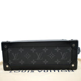 LOUIS VUITTON Soft Trunk Monogram Eclipse Shoulder Bag Black