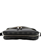 LOUIS VUITTON Dayton Reporter PM Damier Graphite Crossbody Bag Black