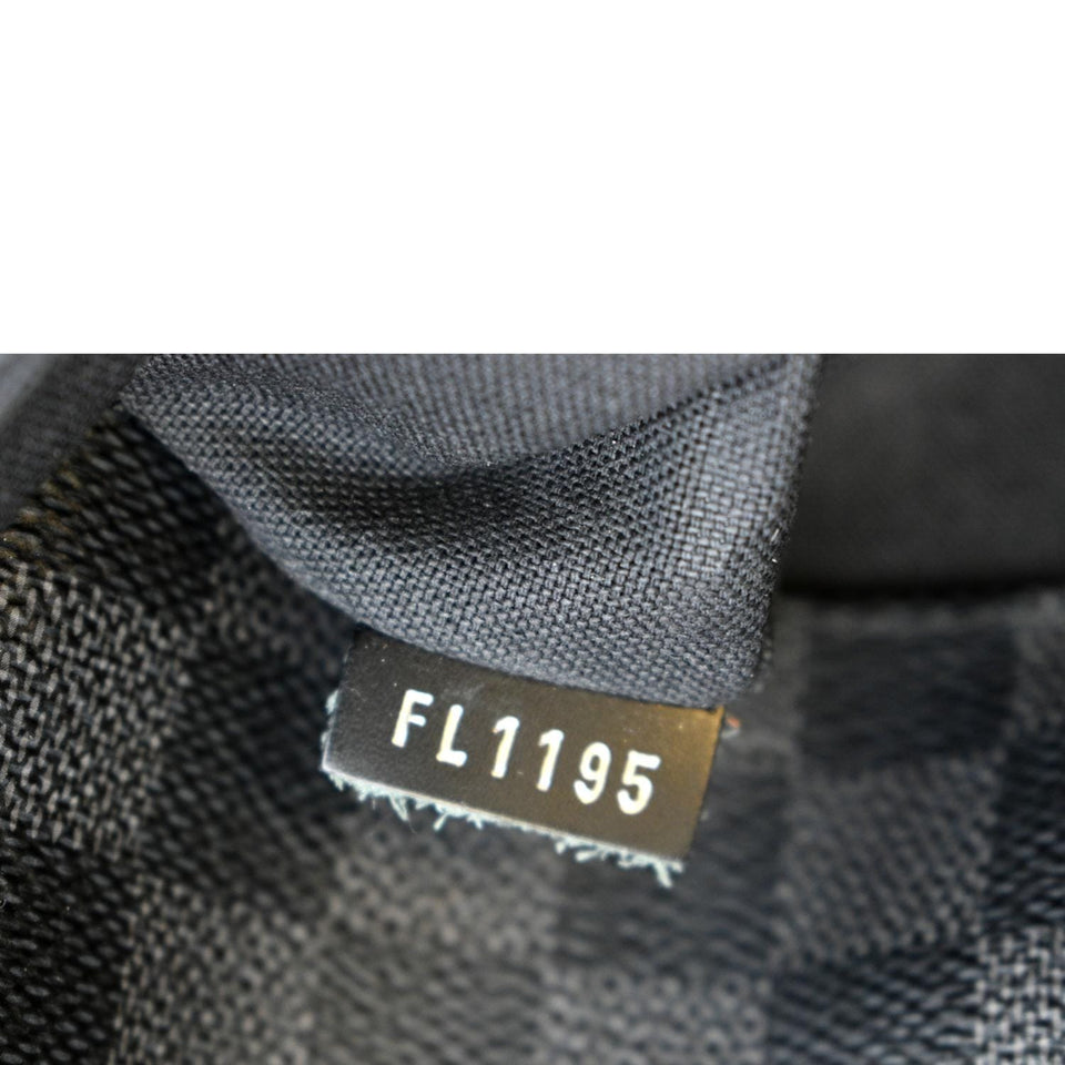 LOUIS VUITTON District PM Damier Graphite Messenger Bag Black