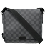 LOUIS VUITTON District PM Damier Graphite Messenger Bag Black