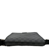 LOUIS VUITTON District PM Damier Graphite Messenger Bag Black