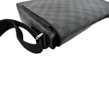 LOUIS VUITTON District PM Damier Graphite Messenger Bag Black