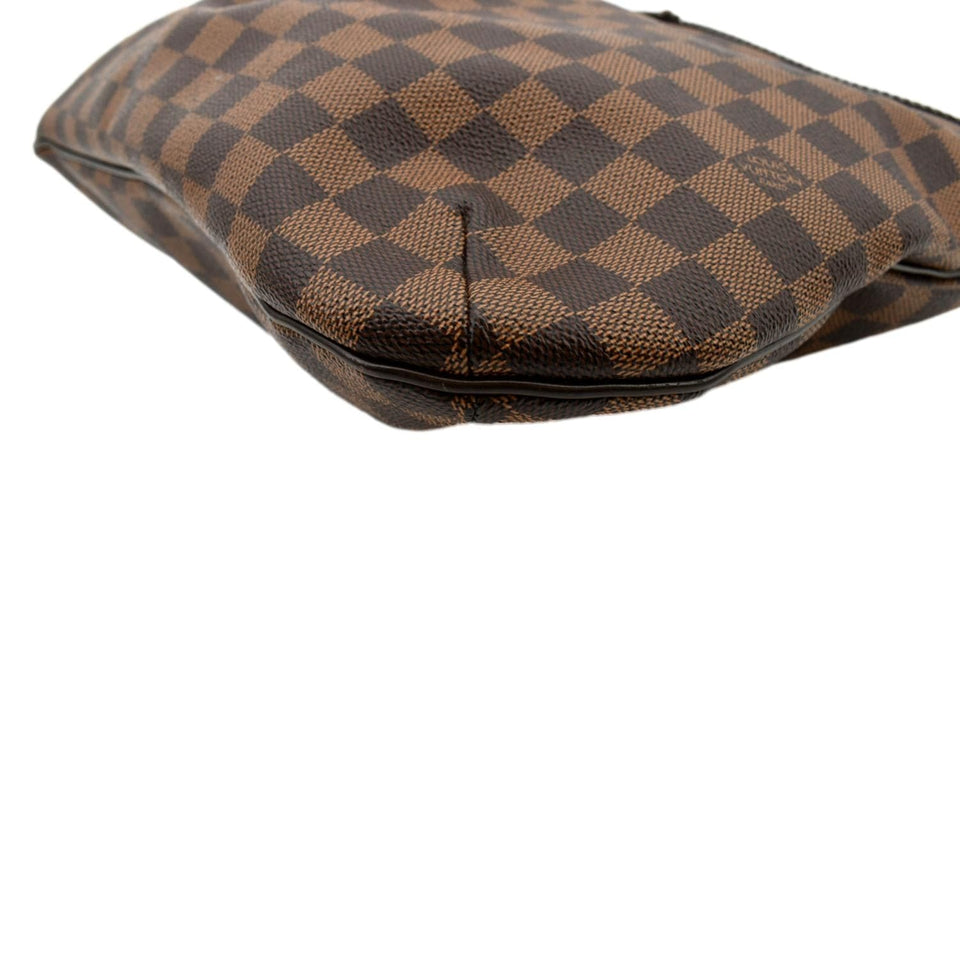 LOUIS VUITTON Bloomsbury GM Damier Ebene Shoulder Crossbody Bag Brown