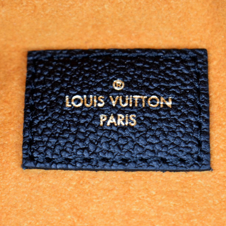 LOUIS VUITTON Monogram Empreinte Bumbag Bag Black