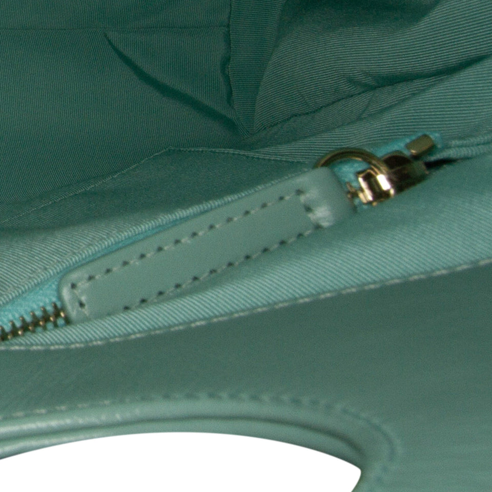 Chanel 31 Bag Large Light Blue Calfskin Silver