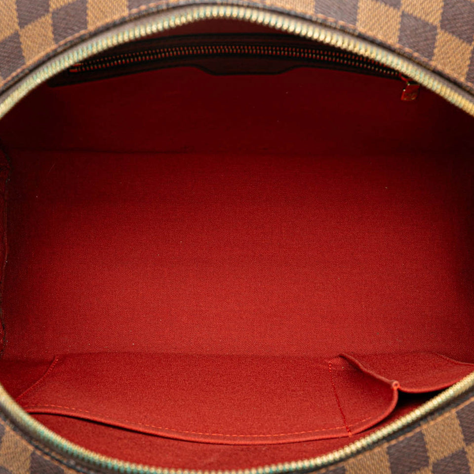 Brown Louis Vuitton Damier Ebene Nolita Travel Bag