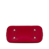 Red Louis Vuitton Epi Alma BB Satchel