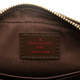 Brown Louis Vuitton Damier Ebene Pochette Billets Macao Clutch Bag