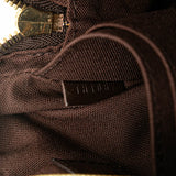 Brown Louis Vuitton Damier Ebene Pochette Billets Macao Clutch Bag