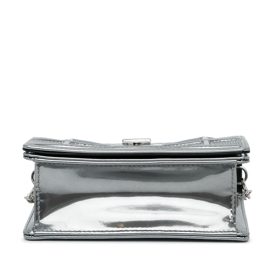 Dior Baby Patent Microcannage Diorama Crossbody Bag (SHG-WePVtH)