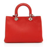 Dior Bullcalf Leather Diorissimo Medium Tote (SHF-16268)