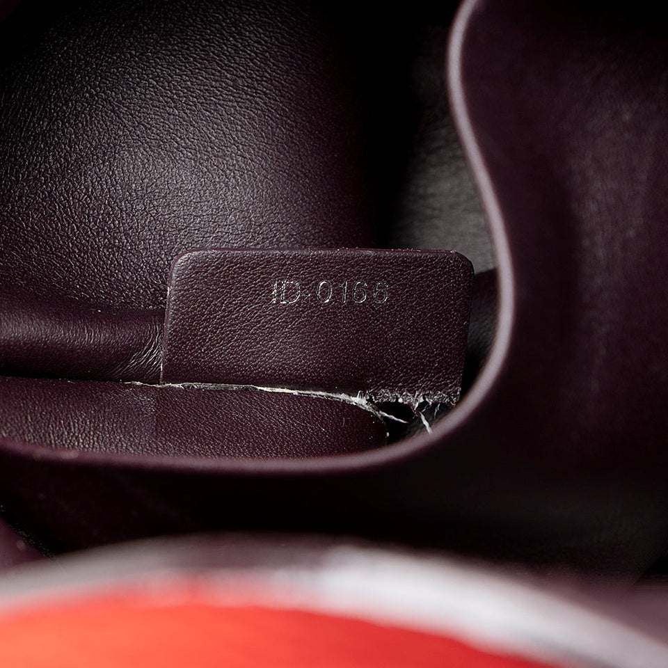 Dior Bullcalf Leather Diorissimo Medium Tote (SHF-16268)