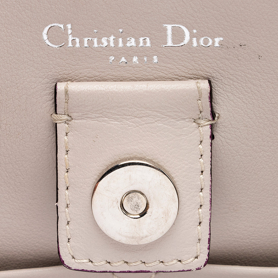 Dior Bullcalf Leather Diorissimo Mini Tote (SHF-19962)