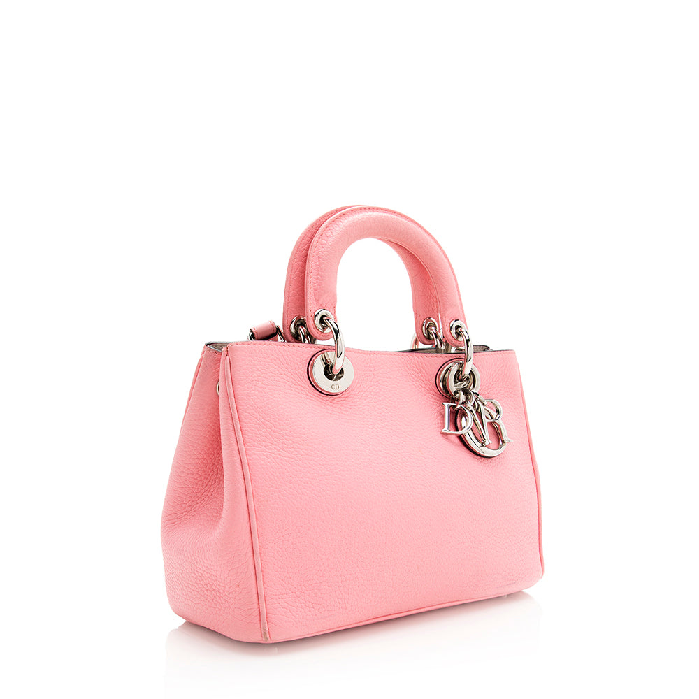 Dior Bullcalf Leather Diorissimo Mini Tote (SHF-19962)