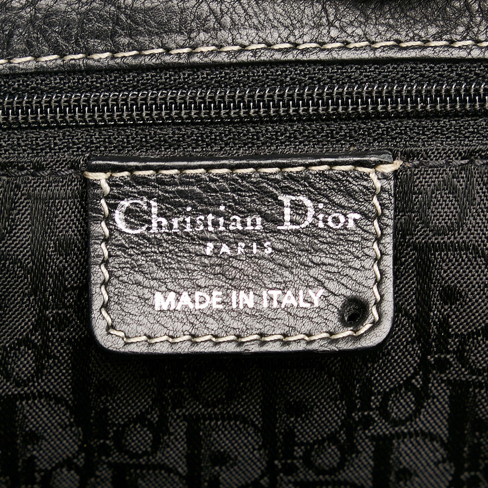 Dior CD Flap Leather Shoulder Bag (SHG-RJFHi8)