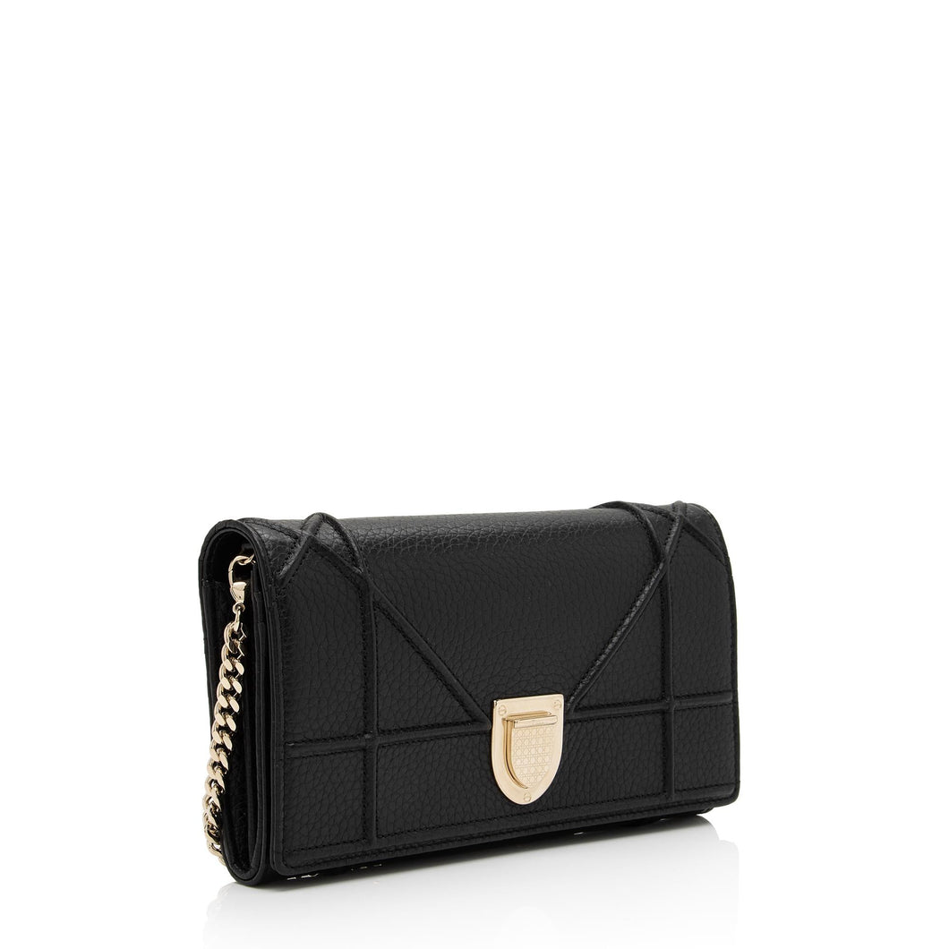 Dior Calfskin Diorama Wallet on Chain Clutch (SHF-YYr4HD)