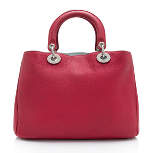 Dior Calfskin Diorissimo Medium Tote (SHF-TPgZYo)