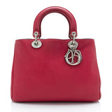 Dior Calfskin Diorissimo Medium Tote (SHF-TPgZYo)