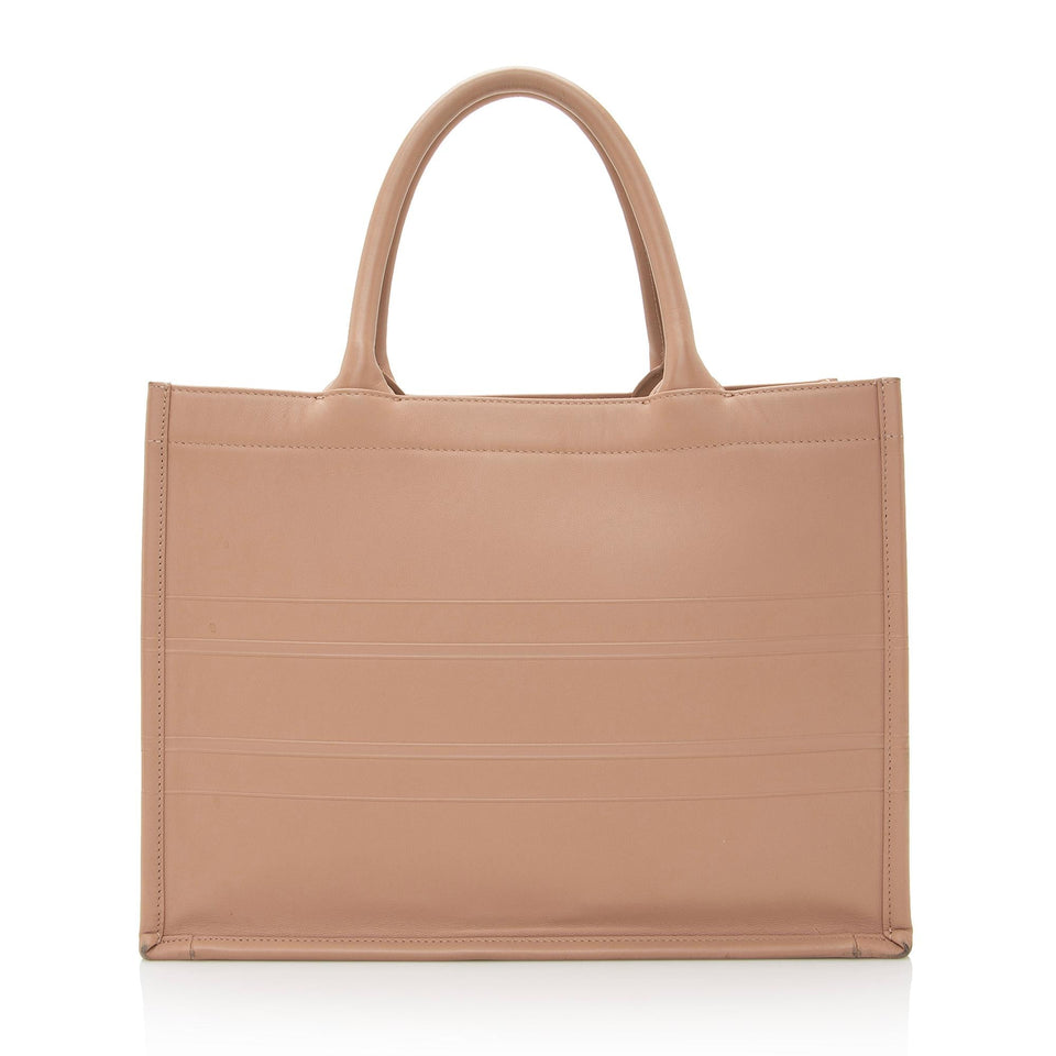 Dior Calfskin Small Book Tote (SHF-22712)