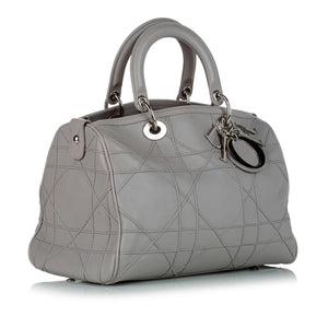 Dior Cannage Granville Leather Satchel (SHG-24327)