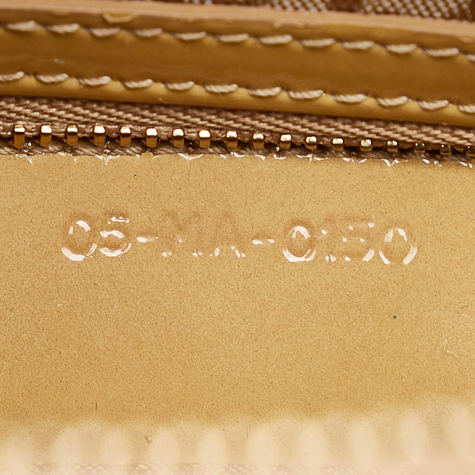 Dior Cannage Lady Dior Patent Leather Tote (SHG-25997)