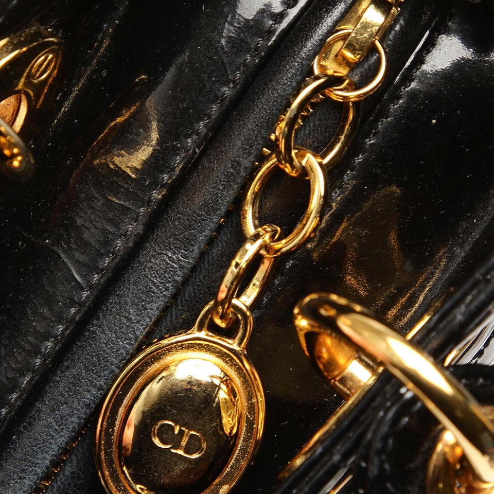 Dior Cannage Lady Dior Patent Leather (SHG-15252)