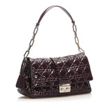 Dior Cannage Miss Dior Patent Leather Flap Bag (SHG-12889)