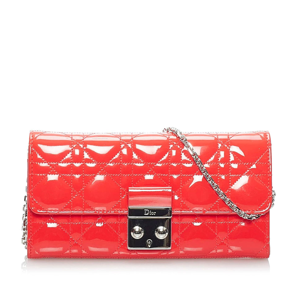 Dior Cannage Miss Dior Promenade Wallet on Chain (SHG-34810)