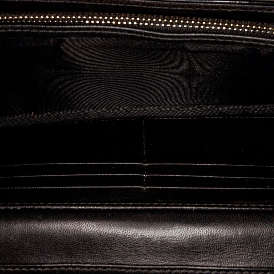 Dior Cannage Patent Leather Chain Flap (SHG-21783)