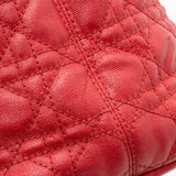 Dior Cannage Quilted Coated Canvas Panarea Medium Tote (SHF-14699)