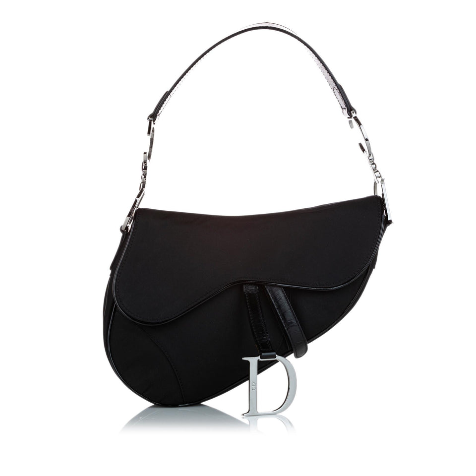 Dior Canvas Saddle Bag (SHG-28000)