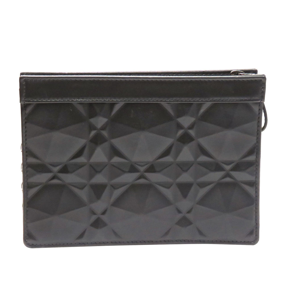 Dior Caro Zipped Pouch with Chain (SHG-vNjlJu)