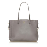 Dior D-Bee Leather Satchel (SHG-34452)