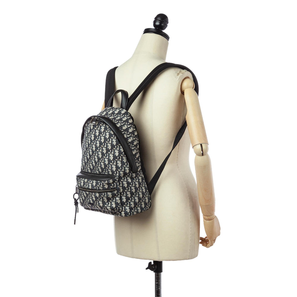 Dior Dior Oblique Canvas Backpack (SHG-30870)