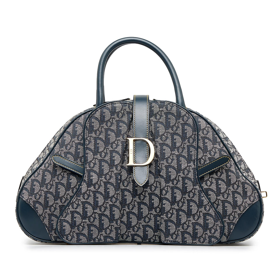 Dior Dior Oblique Double Saddle Bowler (SHG-pJpEaE)