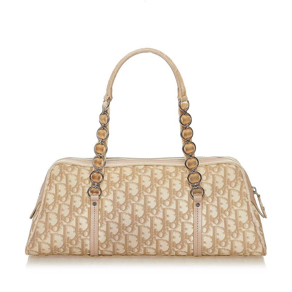 Dior Dior Oblique Romantique Canvas Handbag (SHG-27902)