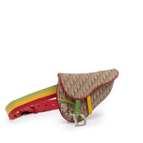 Dior Dior Oblique Saddle Rasta Belt Bag (SHG-MmiTQ4)