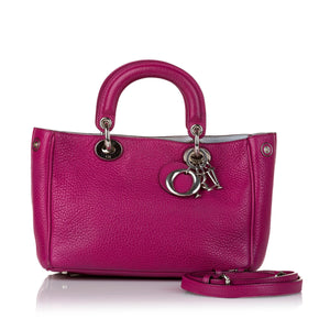 Dior Diorissimo Leather Satchel (SHG-34470)