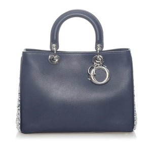 Dior Diorissimo Leather Satchel (SHG-8nmNad)