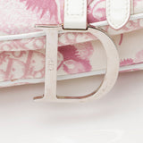 Dior Diorissimo Vintage Flowers Saddle Shoulder Bag (SHF-20424)