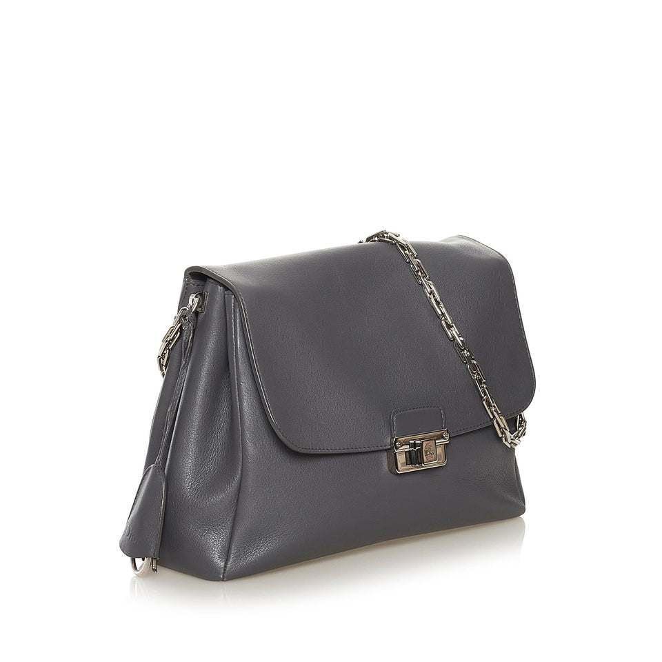 Dior Diorling Leather Shoulder Bag (SHG-34823)