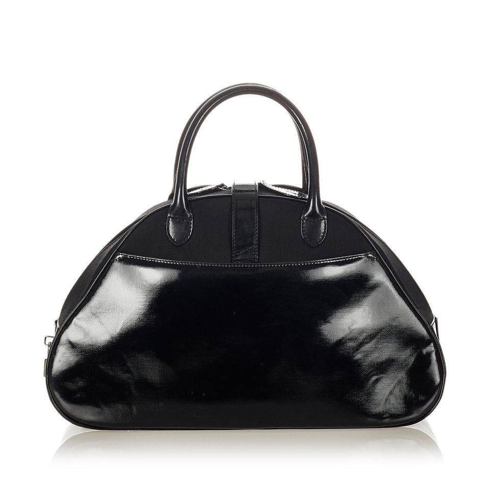 Dior Double Saddle Nylon Dome Bag (SHG-23599)