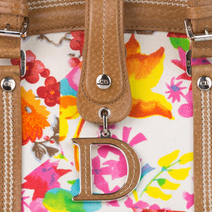 Dior Floral Detective Canvas Handbag (SHG-32315)