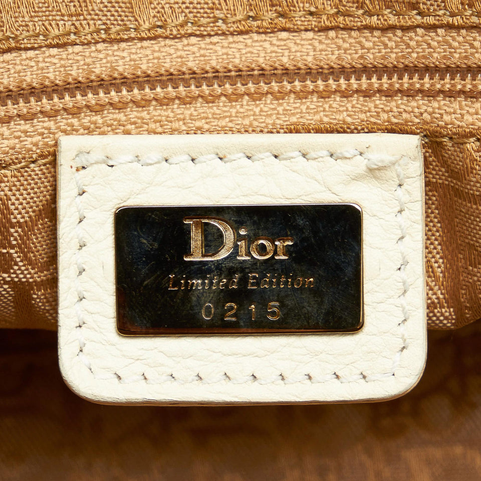 Dior Floral Raffia Handbag (SHG-33577)