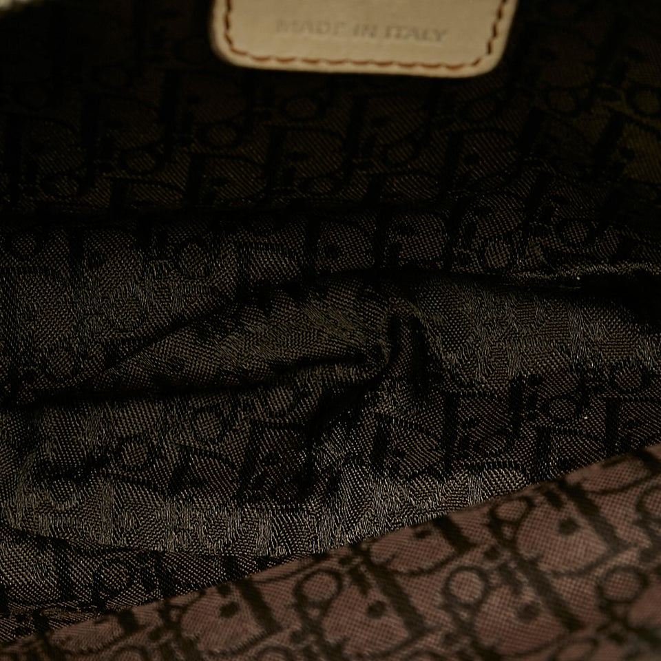 Dior Gaucho Saddle Leather Shoulder Bag (SHG-25888)