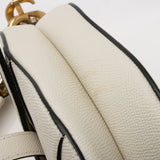 Dior Grained Calfskin Saddle Dual Strap Crossbody Bag (SHF-d5AAF4)
